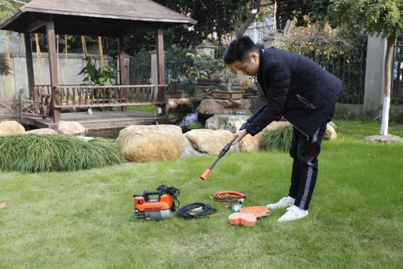 億力高壓洗車機的組裝過程 億力高壓洗車機的組裝過程