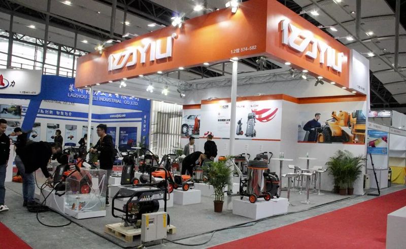 第25屆廣州酒店用品展會億力高壓洗車機新品亮相!