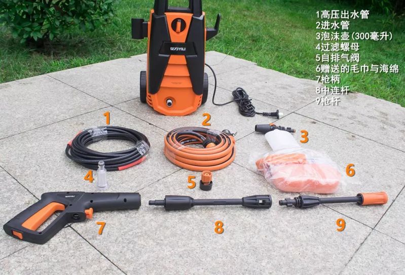 億力高壓洗車機(jī)YLQ4630C-120C組件展示 億力高壓洗車機(jī)YLQ4630C-120C組件展示